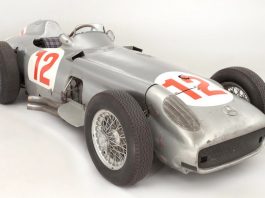 Mercedes Driven By Fangio Auctioned