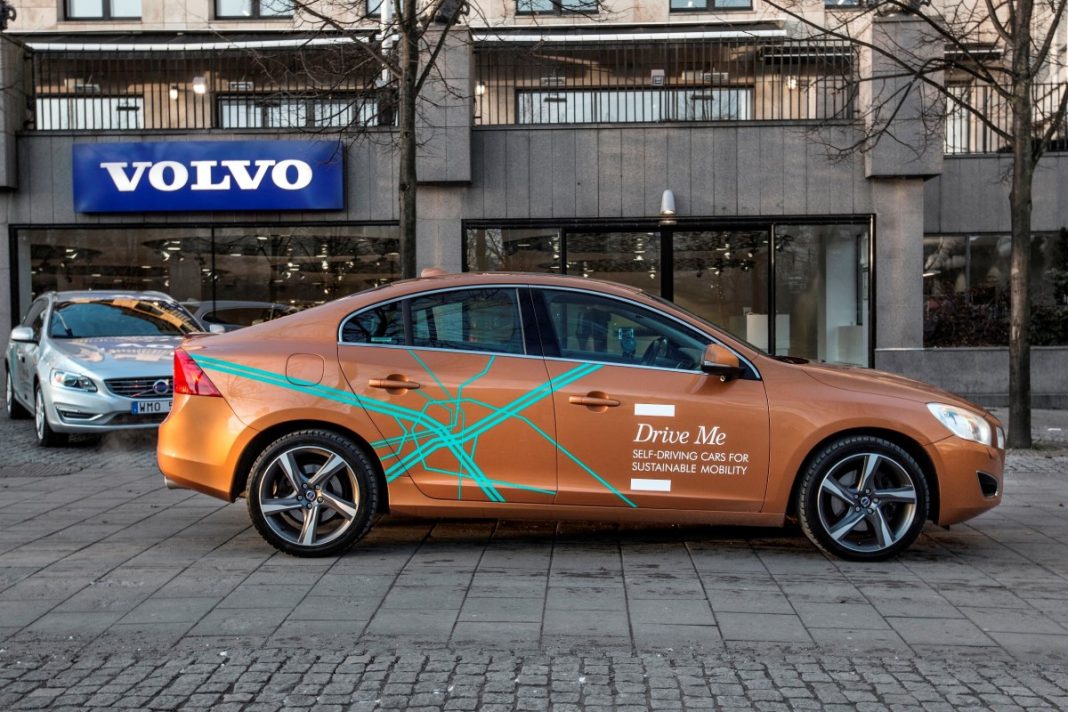 Volvo and Smart Phone Self-Parking Prototype